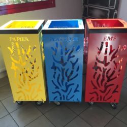 poubelles design tri selective