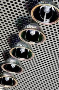 plafond perforé métal