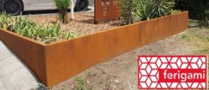 amenagement jardin corten ferigami