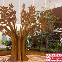 Arbre en acier corten 