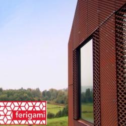 le corten en facade