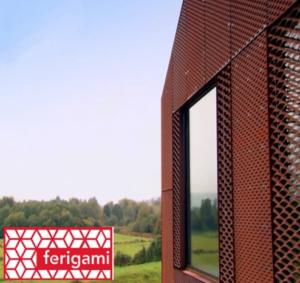 architecture acier corten ferigami