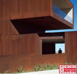 architecture corten ferigami