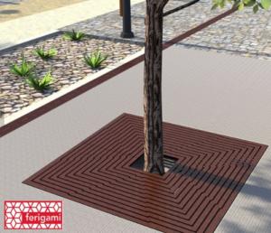 corten grille ferigami