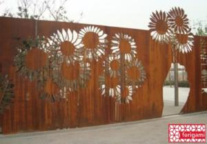 decor corten ferigami