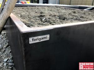 JARDINIERE CORTEN FERIGAMI