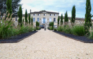 bordures corten jardin francaise château