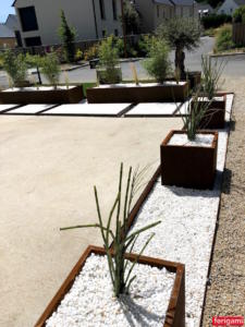 jardinieres corten ferigami