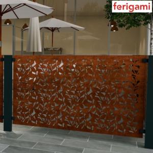 brise vue corten ferigami