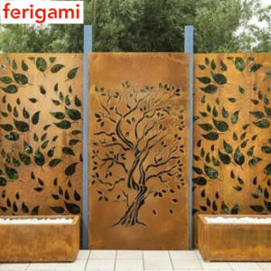 PORTAIL CORTEN