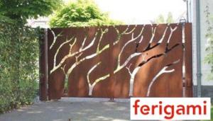 PORTAIL CORTEN