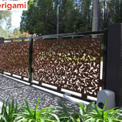 PORTAIL ACIER CORTEN FERIGAMI