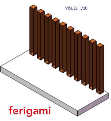 PALISSADE CORTEN FERIGAMI