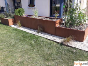 Bacs acier corten