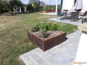 Jardinieres corten