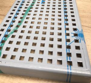 GRILLE EVACUATION INOX